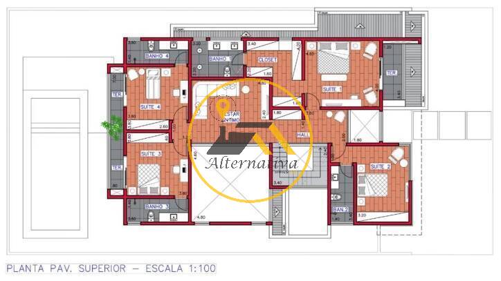 Sobrado, 4 quartos, 379 m² - Foto 10