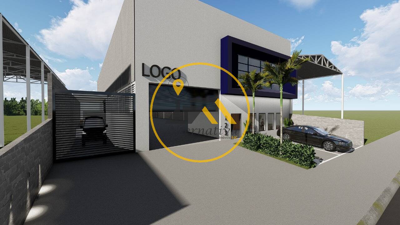 Depósito-Galpão, 900 m² - Foto 1