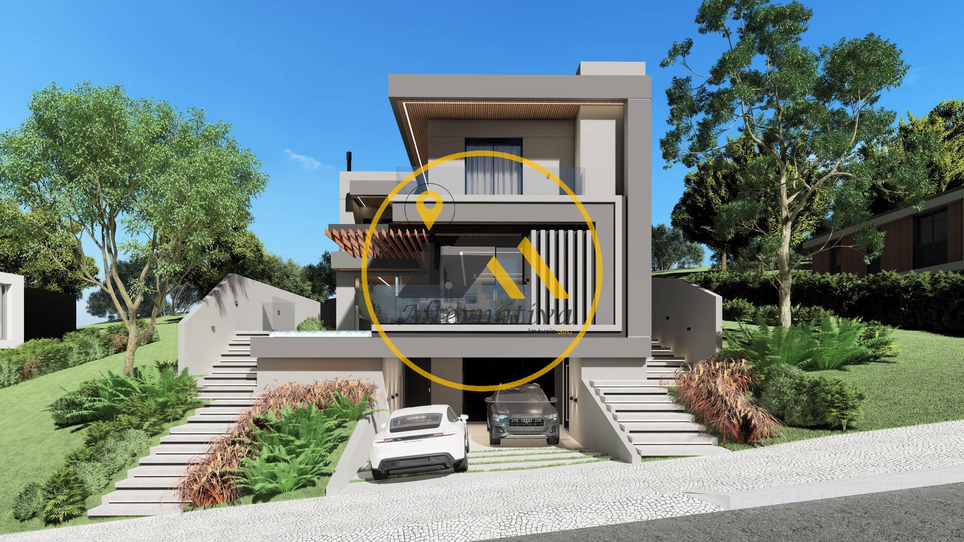 Sobrado, 5 quartos, 495 m² - Foto 1