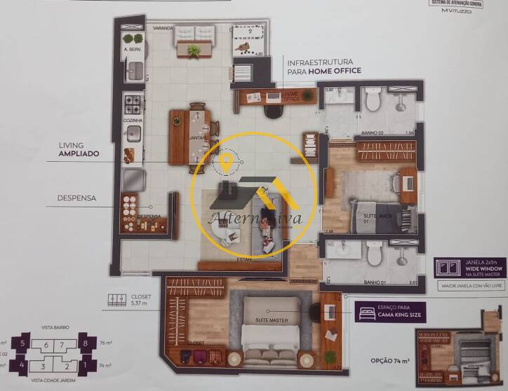 Apartamento, 3 quartos, 143 m² - Foto 3